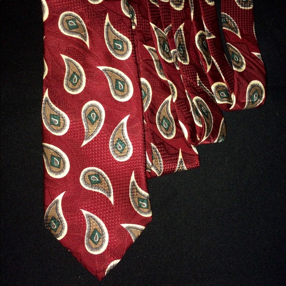 Talbots Studio 100% Silk Tie - Picture 4 of 8